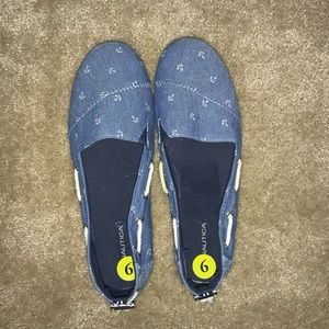 Nautica anchor slip on flats❤️